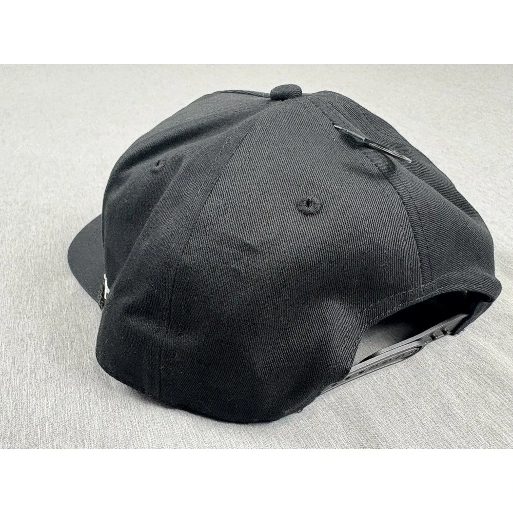 Indiana Pacers NBA '47 Brand Black Script Hitch Rope Adjustable Snapback Hat
